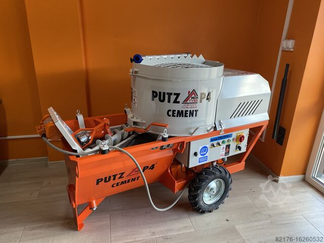 Plastering machine Concrete pump PUTZ P4 PUTZ P4 CEMENT Putzmaschine