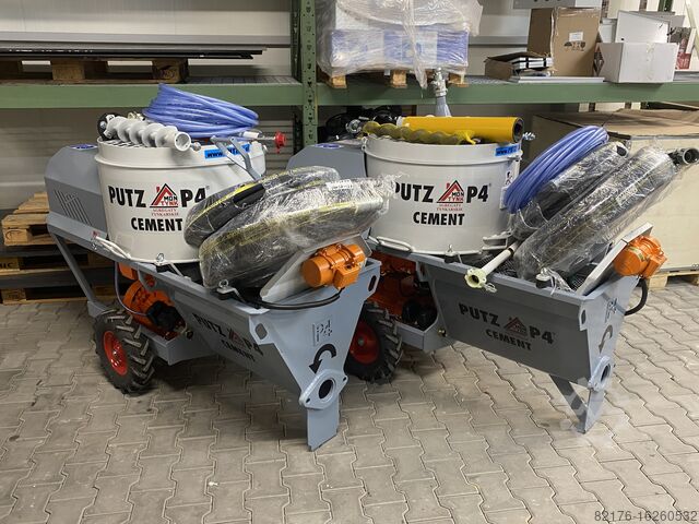 Plastering machine Concrete pump PUTZ P4 PUTZ P4 CEMENT Putzmaschine