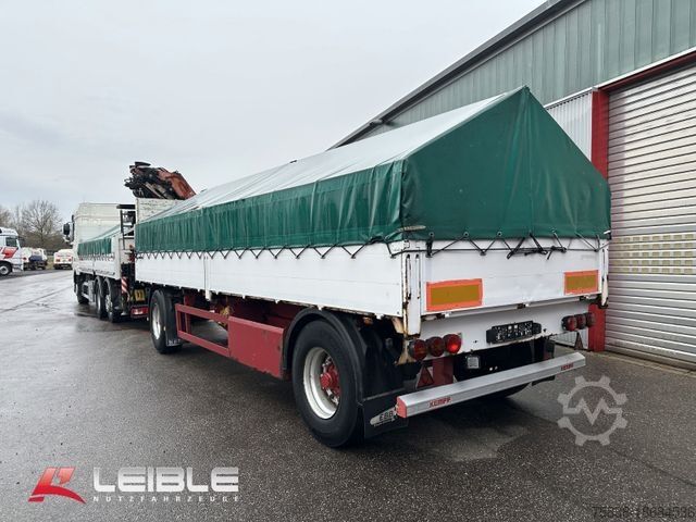 Truck mounted crane DAF XF480FAN*Baustoffkomplettzug*Lift/Lenk*Retarder