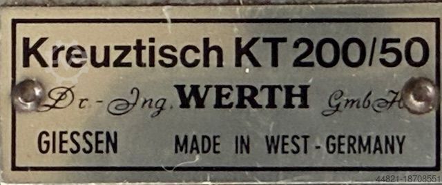 Profile projector WERTH Optimus 300