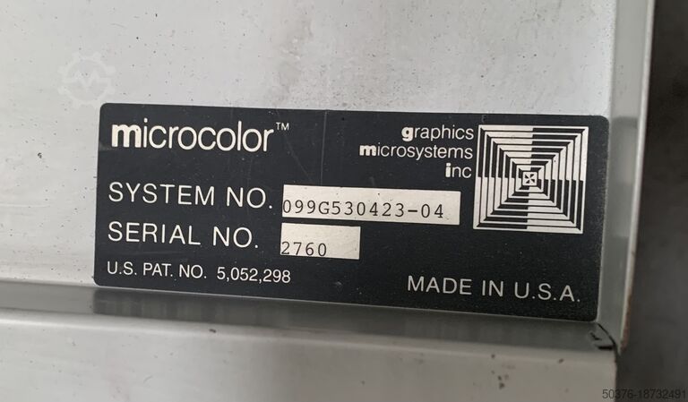 22 channel ink fountain control 4-colour 28” Graphics Microsystems Inc.(USA) Solna Microcolor I / Solna 472