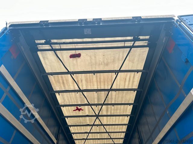 Auflieger mit Pritsche & Plane KRONE SD DA Schiebeplane Curtainsider