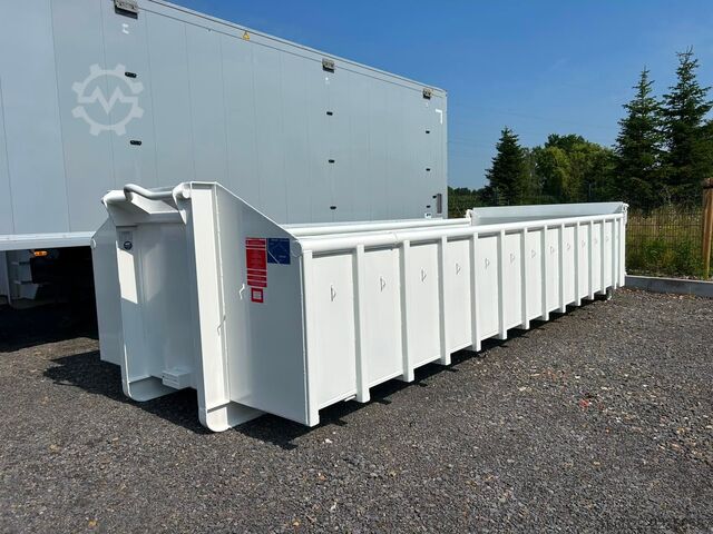 Auflieger-Wechselfahrgestell  Gerbacht Abrollcontainer 15m³ Schwarz oder Weiß