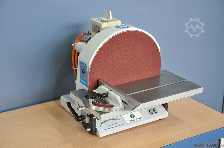 Disc grinding machine, disc sander Zimmermann SZ Piccolo