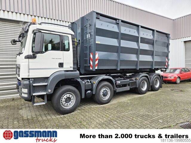 Abrollcontainer  Abrollcontainer mit Flügeltür ca. 36m³