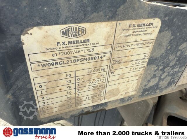 Abrollanhänger Meiller MG18-ZO 5.4 Abrollanhänger