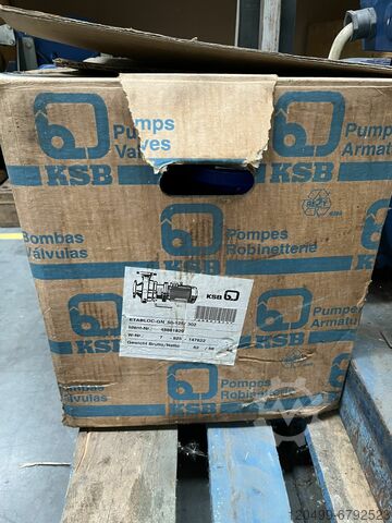 Centrifugal pump - 50 m3/h KSB ETABLOC-GN 50-125/302
