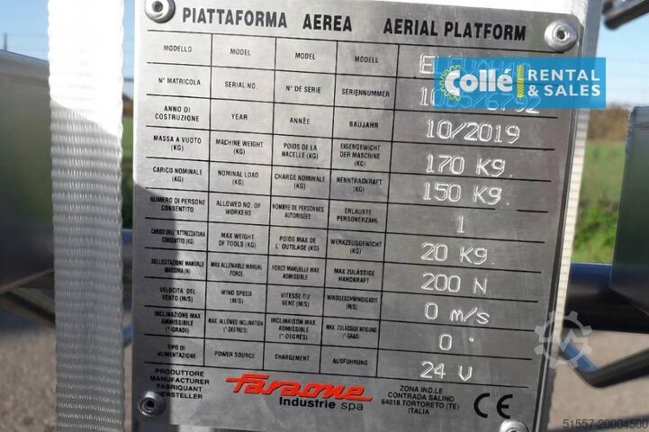 Hebebühne Faraone Elevah 40 | 2019