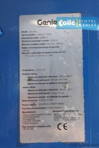 Scherenhebebühne Genie GS 2646 | 2013