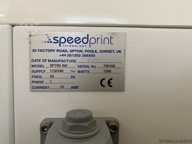 Schablonendrucker Speedprint SP700 AVI