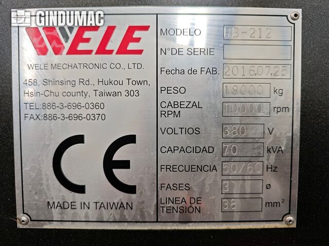 Wele RB - 212 (2016) Wele RB - 212 (2016)