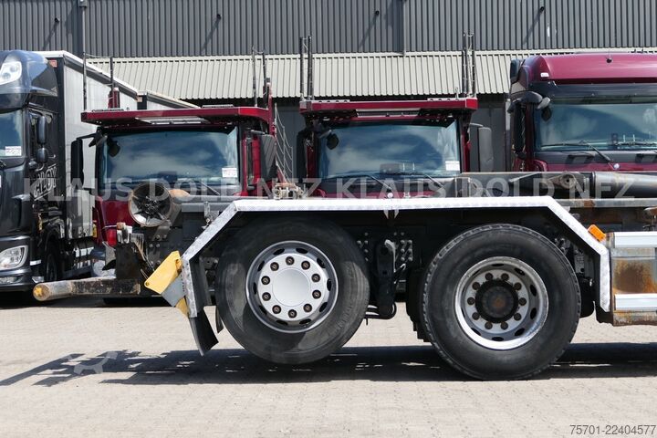 Roll-off tipper truck RENAULT Premium Abrollkipper Lift-/Lenkachse Euro 5