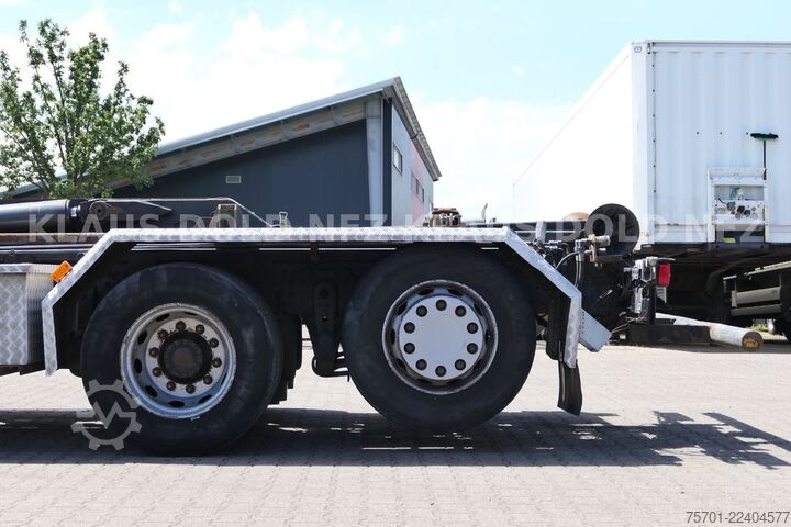 Roll-off tipper truck RENAULT Premium Abrollkipper Lift-/Lenkachse Euro 5