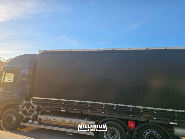 Truck with flatbed and tarpaulin Iveco STRALIS 460NP 12/2019 CENTINATO 7,40