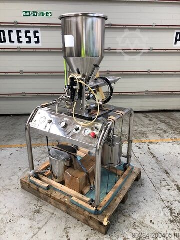Jetpharma Model MC JetMIll50 Stainless Steel Mobile Jet Mill Jetpharma MC JetMIll50