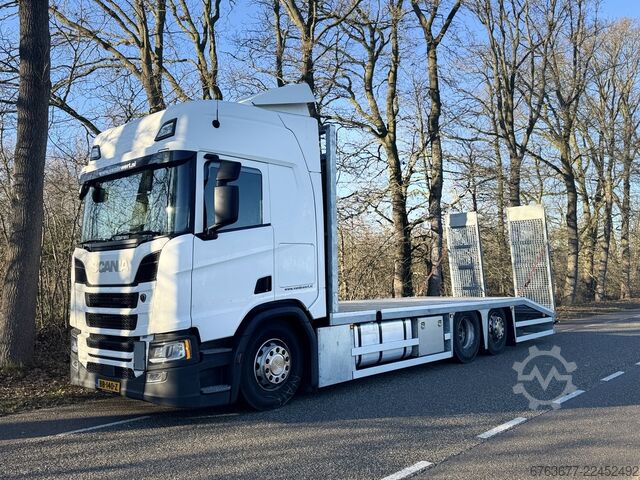 Scania R450 NGS 6X2 Machine Transporter / Low Loader Truck Euro 6 Automatic - Full Air Suspension -  SCANIA R450 NGS 6X2 Machine Transporter / Oprij Vrachtwagen Euro 6 Automaat - Full Air - 2019