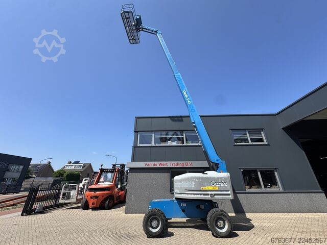 GENIE S-45 Telescopic boom lift / aerial work platform 4x4 DEUTZ DIESEL 4647 hours 15.7M Working hei GENIE S-45 Telescoop hoogwerker / boomlift  4x4 DEUTZ DIESEL 4647uur  15,7M Werkhoogte 2014