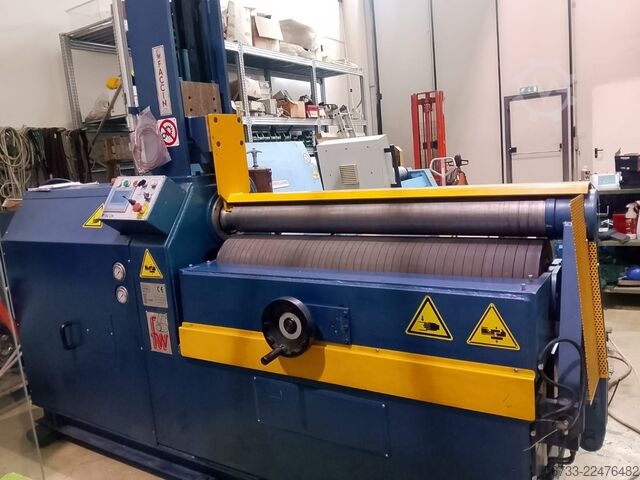 Hydraulic 2-roll plate bending machine / two-roll round bending machine FACCIN HCU 1250x 3,0 mm
