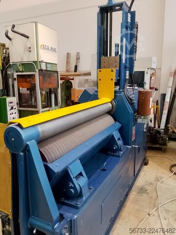 Hydraulic 2-roll plate bending machine / two-roll round bending machine FACCIN HCU 1250x 3,0 mm