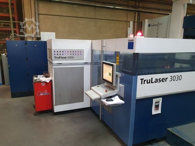 Laserschneidmaschine Trumpf TruLaser 3030 (L20) mit TruStore
