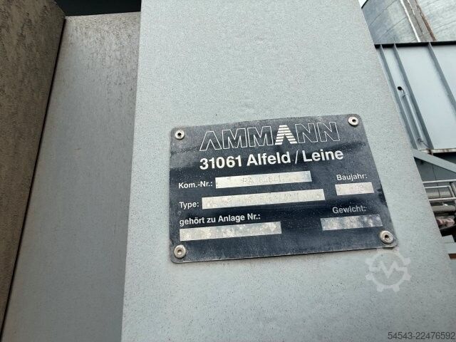 Aufgabebunker /Doseure Ammann Aufgabebunker/Doseur