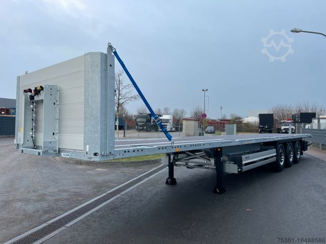 Working platform semitrailer SCHMITZ CARGOBULL SPL 24/L  Plateau Twistlock & Rungen -MIETE-
