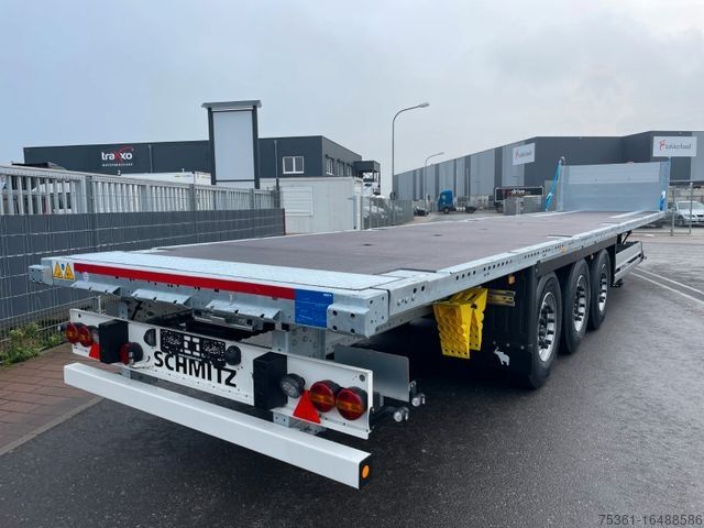 Working platform semitrailer SCHMITZ CARGOBULL SPL 24/L  Plateau Twistlock & Rungen -MIETE-