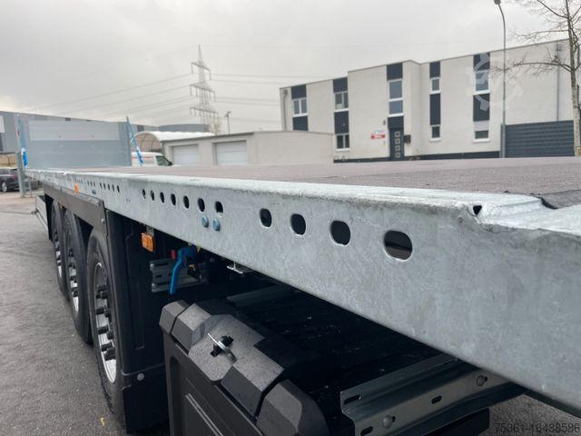 Working platform semitrailer SCHMITZ CARGOBULL SPL 24/L  Plateau Twistlock & Rungen -MIETE-
