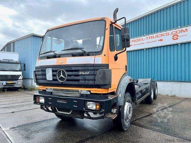 Mercedes-Benz SK 2527 K 6x4 FULL STEEL CHASSIS (MANUAL GEARBOX /