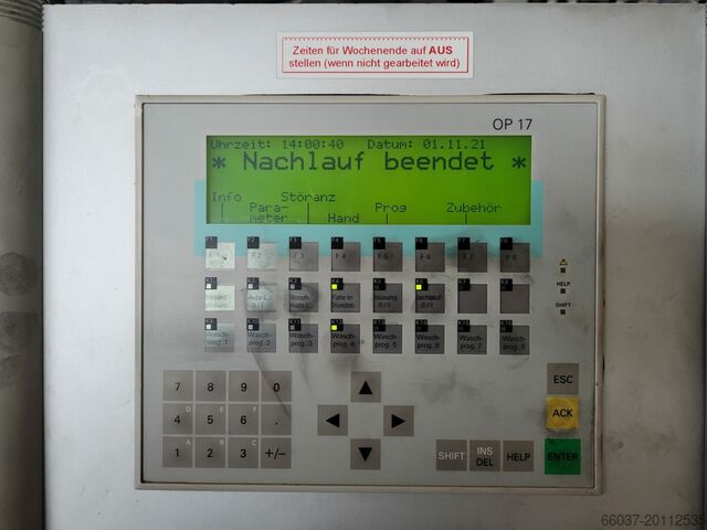 Industrial washing machines Dürr Universal 71 S