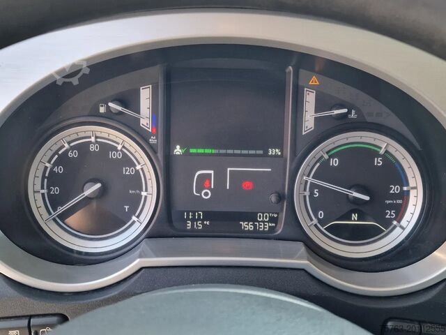 Loading platform DAF XF 410 6x2 SpaceCab - Flatbed - Euro 6 + 2 axle...