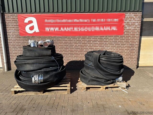 6x 40 meter 6''  pers slang - Nieuw  6x 40 meter 6''  pers slang - Nieuw