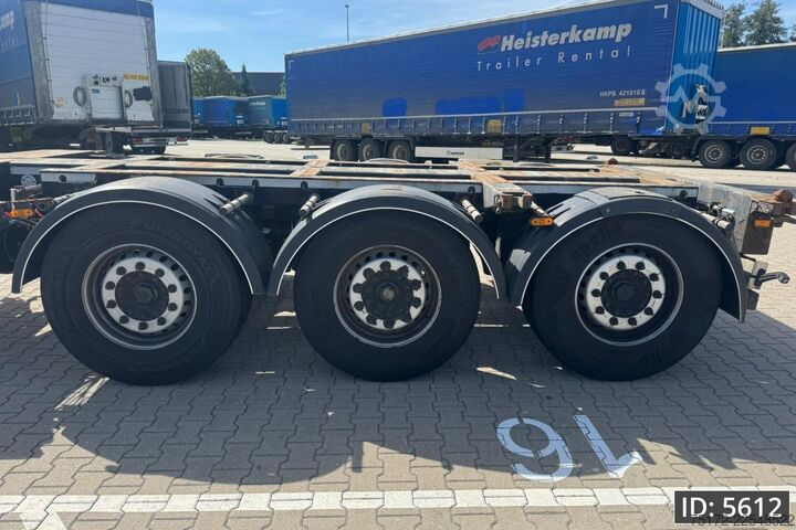Container transportation Pacton TXD 339 Multi / 2x Extandable / Lift axle / NL ...