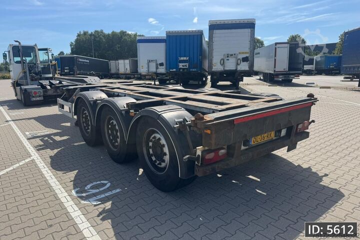 Container transportation Pacton TXD 339 Multi / 2x Extandable / Lift axle / NL ...