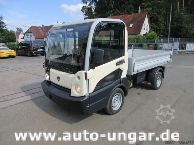 Transporter mit Kipper Goupil G5 E  Kipper Unfall- und Getriebeschaden