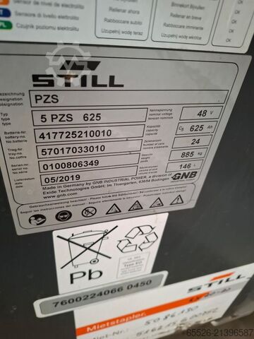 Electric 3-wheel forklift Still RX 20-20 / 2728 Std. / Ex Miete