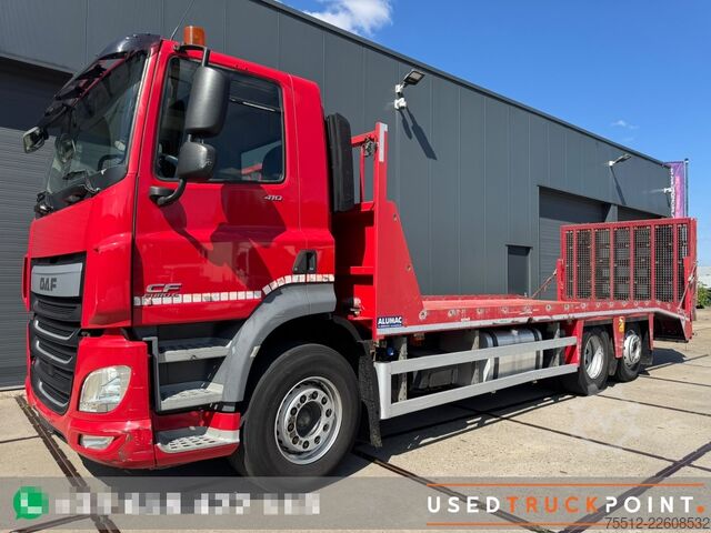 DAFCF 410 / 6X2 / Machine Transport / Hydraulic Ramps / Belgium Truck DAF CF 410 / 6X2 / Machine Transport / Hydraulic Ra...