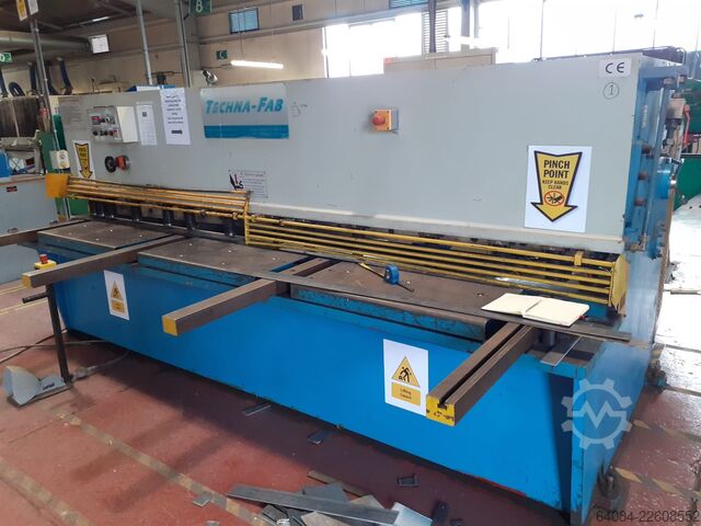 Hydraulic guillotine shear TECHNA FAB QC12Y-6 x 3200