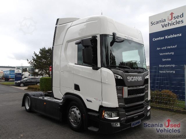 Volume tractor unit Scania R 460 EB - MEGA - HIGHLINE - 2x TANKs - ACC