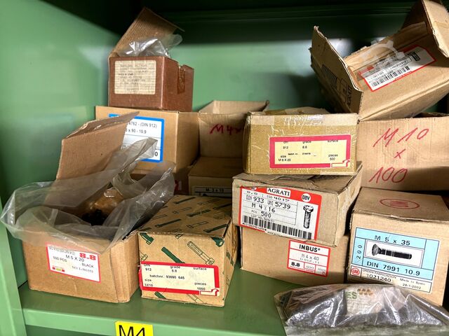 Workshop drawer cabinet with contents BEDRUNKA + HIRTH nan