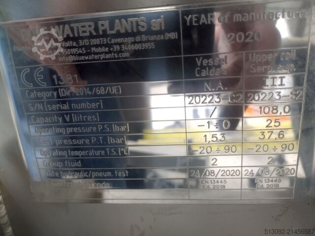 Wasseraufbereitungsanlage SIMPEC und Blue Water Plants SIMPEC RO Double Pass 8000 + Evaporator