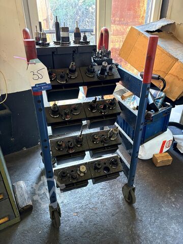 Lot of SK 40 tool holders nan nan