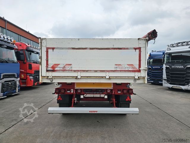 Dreiseitenkipper Anhänger KEMPF GETREIDEKIPPER * SAF-ACHSEN * LIFTACHSE * ALCOA