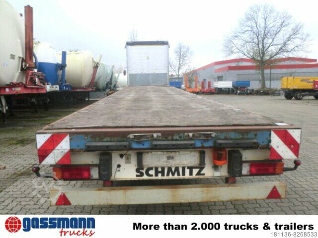 Open semitrailer with tarp Schmitz S 01