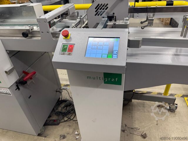 Grooving and perforating machine Multigraf Touchline CP 375 Duo