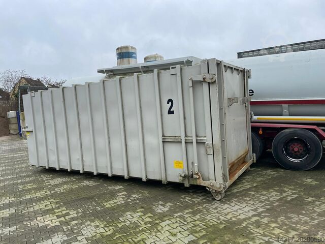 Papierpresse / Müllpresse+ 3x Container Kampwerth SHD 1600