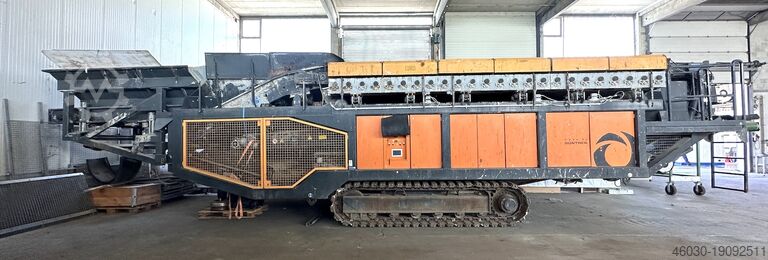 Mobile 2-fraction spiral shaft screen GÜNTHER / Doppstadt SPLITTER F2