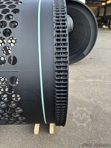 Siebtrommel passend zu Doppstadt SM718 MADE IN GERMANY Siebtrommel SM718 / RV80mm / t=10mm