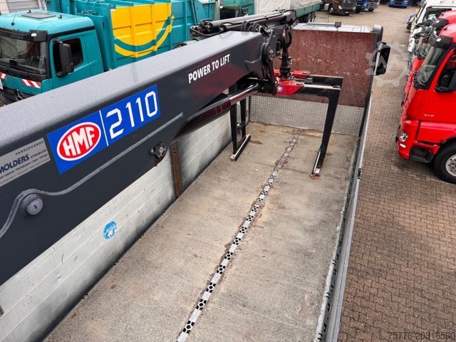 Truck mounted crane MERCEDES-BENZ 2545 Actros 5 L  Baustoffkran HMF  TOP