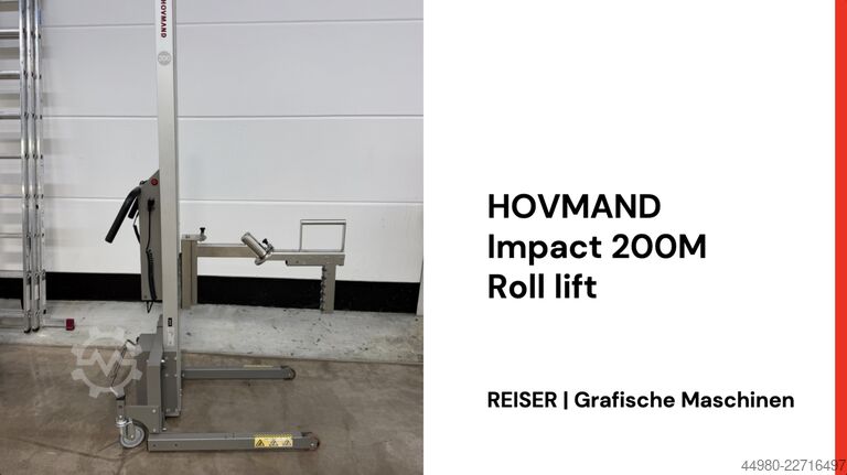 Rollenheber/Rollenmanipulator HOVMAND A/S MRP2 + IMPACT 200M + FC1